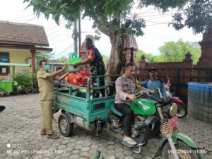 Sinergi Tiga Pilar Kota Mojokerto, Mendirikan Dapur Umum untuk Warga Terdampak Banjir