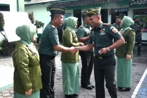 Rotasi Jabatan dan Pindah Satuan Perwira, Dandim 0815/Mojokerto : Sikapi Dengan Rasa Syukur