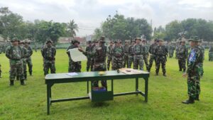 Gelar Latorsar Teritorial Kodim 0815/Mojokerto Perkuat Kompetensi Dasar Prajurit