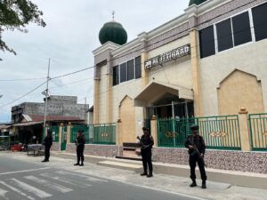 Cegah Aksi Tawuran Geng Motor, Tim Patra Brimob Lakukan Patroli