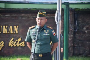 Dandim 0815/Mojokerto Pimpin Apel Pagi, Apresiasi Kinerja dan Tekankan Disiplin