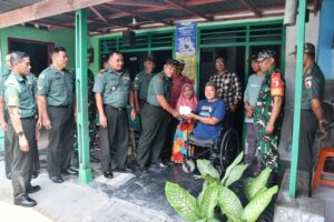 Berkah Ramadhan : Kodim 0815/Mojokerto Salurkan Bantuan untuk Penyandang Disabilitas melalui Program Sedekah Prajurit