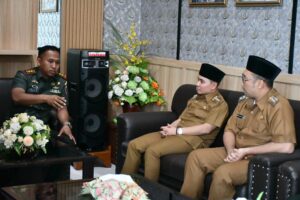 Silahturahmi Bupati Mojokerto Ke Makodim 0815, Momentum Perkuat Sinergi