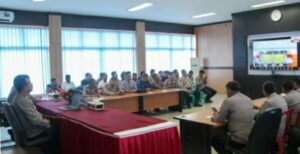 Polres Sigi Ikuti Latihan Pra Ops “Ketupat Tinombala” 2025