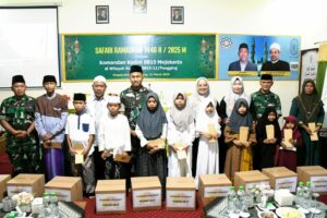 Sinergi Santri dan TNI: Safari Ramadhan Kodim 0815 di Ponpes eLKISI