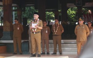 Apel Perdana Sebagai Bupati, Gus Barra Bahas Visi hingga Tampik Isu Jual Beli Jabatan