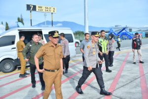 Gubernur dan Kapolda Sulteng Pantau PSU Kabupaten Banggai