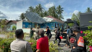 Kelurahan Tabalu Poso Dilanda Puting Beliung