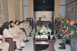 Dandim 0815/Mojokerto Terima Kunjungan Kepala SPPG, Bahas Kelanjutan Program MBG dan Pengembangan Dapur Mitra