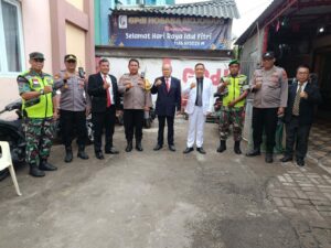 Pengamanan Ibadah Jumat Agung, Sinergitas TNI-Polri Ciptakan Kondusivitas Wilayah Mojokerto Raya