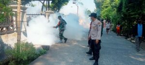 263 Rumah Difogging, Peran Aktif Koramil 0815/10 Bangsal & PKM Dalam Pencegahan DBD