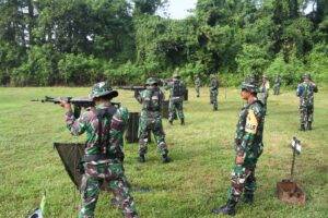 Disiplin dan Konsentrasi Jadi Kunci Latbakjatri Prajurit Kodim 0815/Mojokerto