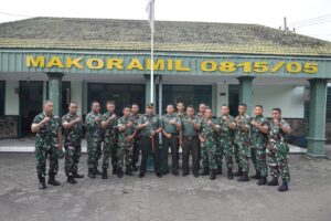Program Sergab Maksimal, Dandim 0815/Mojokerto Apresiasi Kinerja Babinsa Saat Kunker ke Koramil Gedeg