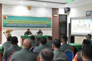 Kodim 0815/Mojokerto Gelar Kegiatan Sisrendal Binter TA 2025, Perkuat Sinergi TNI dan Pemerintah Daerah