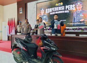Residivis Curas Asal Lamongan Diringkus Tim Satreskrim Polres Mojokerto Kota