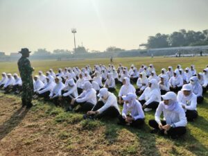 Bentuk Karakter & Integritas Kuat, Kodim 0815 Latih Kedisiplinan Ratusan P3K Kabupaten Mojokerto