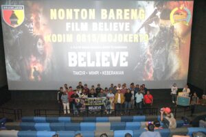 Dari Operasi Seroja ke Layar Lebar, Film “Believe” Sentuh Hati Prajurit dan Masyarakat Mojokerto