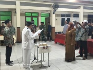 Resmi Dilantik, Aulia Febri Romadhoni, SPd, MPd, Jabat Sekdes Sukoanyar