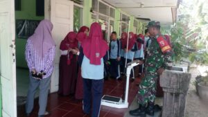PT. PIM Gandeng Kodim 0815/Mojokerto dan Puskesmas Gelar Rikes Gratis di SMPN 1 Ngoro