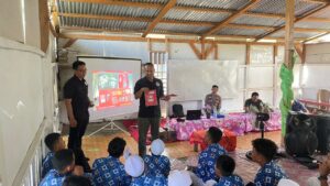 Satresnarkoba Polres Morowali Utara Laksanakan Sosialisasi dan Penyuluhan Bahaya Narkoba ke Sekolah- Sekolah
