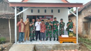 Tuntas 158 Unit, Program Rutilahu Kodim 0815/Mojokerto Dikunjungi Tim Waslakgiat Bakti TNI