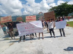 Warga Masyarakat Tolak Rencana WPR di Kecamatan Tomini