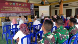 TMMD ke-126 Kodim 0815/Mojokerto Sukses Gelar Sosialisasi Penyuluhan Masyarakat