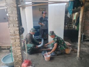 Satgas TMMD Kodim 0815 Mojokerto Terus Pacu Pembangunan Jamban, Target 16 Unit Tercapai Tepat Waktu