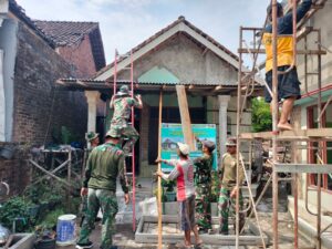 Semangat TMMD Ke-126 Masuki Hari Ke-19, Anggota TNI dan Warga Tetap Solid Tuntaskan Pembangunan Desa