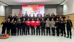 Biddokkes Polda Sulteng Gelar Pelatihan DVI dan Food Safety
