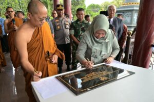 Wakil Gubernur Sulteng Resmikan Vihara Karuna Dipa