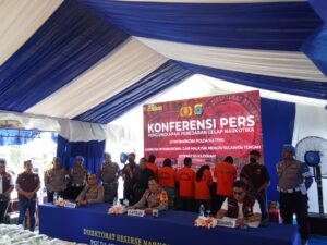 Kerja Gemilang Polisi Ringkus Sindikat Jaringan Narkoba Internasional
