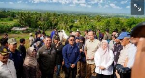 Menteri Transmigrasi Tinjau Lokasi Pembangunan “Kampus Patriot” di Kabupaten Sigi