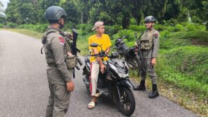 Satgas III Preventif Ops Madago Raya Razia Titik Rawan
