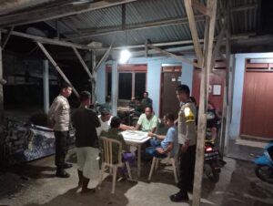 Situasi Kamtibmas Tinombo Selatan Cukup Kondusif