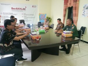 Kodim 0815 Mojokerto dan BPS Kota Mojokerto Gelar Rakor Evaluasi Program Makan Bergizi Gratis (MBG)
