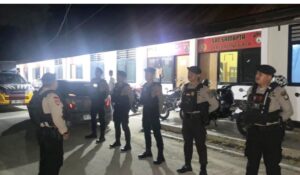 Jelang Nataru, Polres Donggala Gelar Patroli