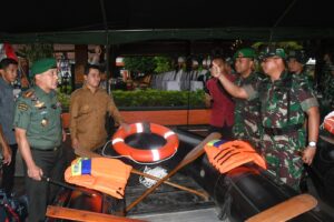 Apel Siaga Bencana Hidrometeorologi di Mojokerto, TNI-Polri dan Pemkab Mantapkan Langkah Mitigasi