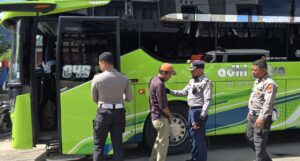 Jaga Keselamatan, Sopir Bus Antarkota Jalani Tes Urine