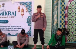 Wakapolres Poso: “Isra’ Mi’raj Momentum Penting Untuk Memperkuat Pondasi Spiritual Anggota Polri”