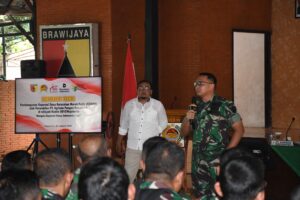 Perkuat Pengawasan Babinsa di Lapangan, Kodim 0815/Mojokerto Gelar Bimtek Pembangunan KDKMP