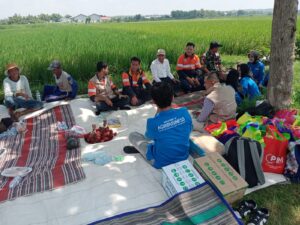 Temu Tani Kemitraan FEP PT PIM & Kodim 0815/Mojokerto Bersama Mahasiswa IPB, Perkuat Ketahanan Pangan di Desa Sawo