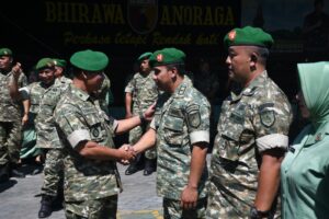 26 Prajurit Kodim 0815/Mojokerto Naik Pangkat, Dandim Tekankan Tanggung Jawab dan Keteladanan