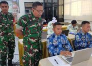 Kodim 0815/Mojokerto Kawal Pelaksanaan Tes Psikologi KKRI di Enam Titik Sekolah