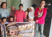 Kegiatan Perdana Alumni SMUNTI OKU Angkatan 2000 Dengan Membagikan Nasi Kotak Ke Panti Asuhan Mustika dan Para Kaum Dhuafa Dijalan