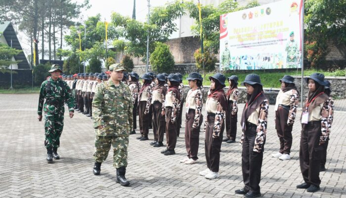 Wakil Walikota Mojokerto Tutup Perjusami KKRI Kodim 0815, Tanamkan Disiplin dan Jiwa Bela Negara Generasi Muda