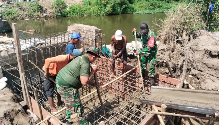 Pengecoran Abutmen Berlangsung, Jembatan Garuda di Desa Jabontegal Siap Wujudkan Akses yang Lebih Baik