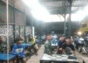 Prancis Menang 2-0, Nobar Kodim 0815/Mojokerto Hidupkan Kebersamaan dan UMKM