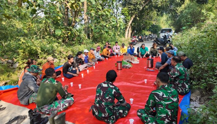 Doa Bersama Awali Pembangunan Jembatan Gantung Garuda Tahap VI di Tumapel