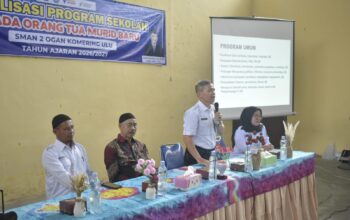 Sosialisasi Program Unggulan, Sebagai MPLS untuk Orang Tua Murid Di SMAN 2 OKU